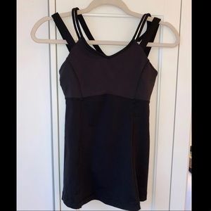 Lululemon black workout tanktop